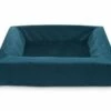Bia Bed Bia Bed Royal Fluweel Hoes Voor Hondenmand Petrol -SWEET PETS Winkel bia bed bia bed royal fluweel hoes voor hondenmand 2