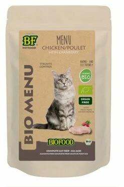Biofood Biofood Organic Kat Kip Menu Pouch