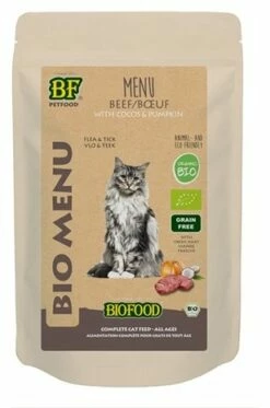 Biofood Biofood Organic Kat Rund Menu Pouch