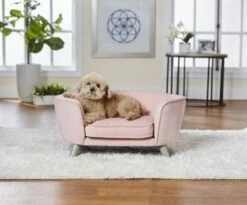 Enchanted Pet Enchanted Hondenmand / Sofa Romy Blush Roze -SWEET PETS Winkel enchanted pet enchanted hondenmand sofa romy blush 3
