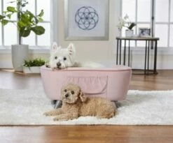 Enchanted Pet Enchanted Hondenmand / Sofa Romy Blush Roze -SWEET PETS Winkel enchanted pet enchanted hondenmand sofa romy blush 4