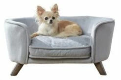 Enchanted Pet Enchanted Hondenmand / Sofa Romy Grijs
