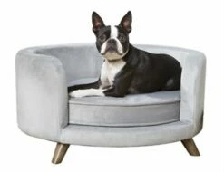 Enchanted Pet Enchanted Hondenmand Sofa Rosie Grijs