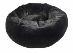 Foeiii Foeiii Hondenmand Cozy Pluche Relax Donut Zwart