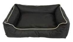 Voorkant 24 Foeiii Foeiii Hondenmand Waterproof Zwart