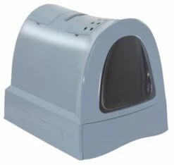 Imac Imac Kattenbak Zuma Met Schuiflade Blauw