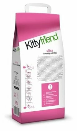 Kitty Friend Kitty Friend Ultra Kattenbakvulling -SWEET PETS Winkel kitty friend kitty friend ultra kattenbakvulling 2