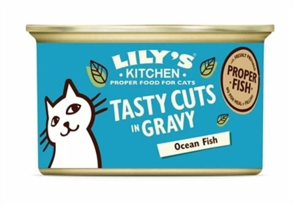 Lily's Kitchen Lily's Kitchen Ocean Fish Tasty Cuts In Gravy 4 Lily's Kitchen Lily's Kitchen Ocean Fish Tasty Cuts In Gravy - Afbeelding 2