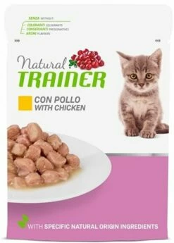 Natural Trainer Natural Trainer Cat Kitten / Junior Chicken Pouch