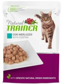 Natural Trainer Natural Trainer Cat Sterilised Codfish Pouch