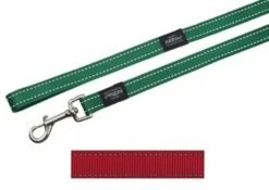 Rogz For Dogs Rogz For Dogs Fanbelt Long Lijn Rood