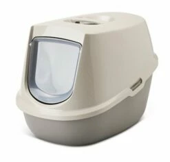 Savic Savic Kattenbak Happy Planet Manon Mocca / Warmgrijs