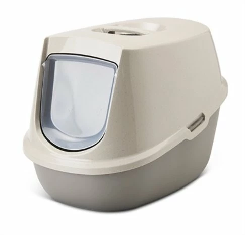 Savic Savic Kattenbak Happy Planet Manon Mocca / Warmgrijs 3 Savic Savic Kattenbak Happy Planet Manon Mocca / Warmgrijs