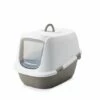 Savic Savic Kattenbak Leo Warmgrijs / Wit 1 Savic Savic Kattenbak Leo Warmgrijs / Wit -SWEET PETS Winkel savic savic kattenbak leo warmgrijs wit