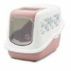 Savic Savic Kattenbak Nestor Impression Flamingo Roze / Wit -SWEET PETS Winkel savic savic kattenbak nestor impression flamingo r