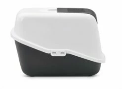 Savic Savic Kattenbak Nestor Wit / Zwart 7 Savic Savic Kattenbak Nestor Wit / Zwart -SWEET PETS Winkel savic savic kattenbak nestor wit zwart 2