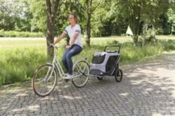 Trixie Trixie Hondenfietskar Opvouwbaar Grijs -SWEET PETS Winkel trixie trixie hondenfietskar opvouwbaar grijs 3