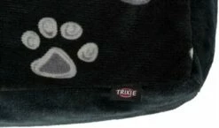 Voorkant -SWEET PETS Winkel trixie trixie hondenkussen jimmy zwart met pootpri 1