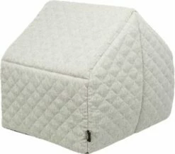 Trixie Trixie Hondenmand Huis Noah Vitaal Schuimrubber Lichtgrijs -SWEET PETS Winkel trixie trixie hondenmand huis noah vitaal schuimru 3