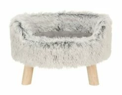 Trixie Trixie Hondenmand Sofa Harvey Rond Wit-zwart