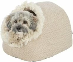 Trixie Trixie Kattenmand Iglo Boho Beige -SWEET PETS Winkel trixie trixie kattenmand iglo boho beige 2
