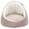 Trixie Trixie Kattenmand Iglo Livia Roze / Creme -SWEET PETS Winkel trixie trixie kattenmand iglo livia roze creme