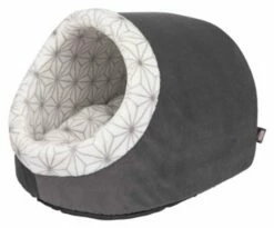 Trixie Trixie Relax-iglo Diamond Antraciet / Wit