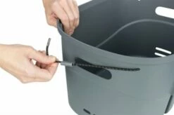 Trixie Trixie Stuur-fietsmand Kunststof Grijs -SWEET PETS Winkel trixie trixie stuur fietsmand kunststof grijs 3