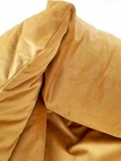 Woefwoef Madison Friends Hondenmand Velvet Geel -SWEET PETS Winkel woefwoef madison friends hondenmand velvet geel 3