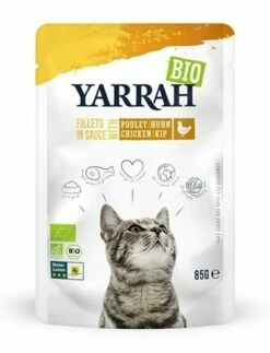Yarrah Yarrah Cat Biologische Filets Met Kip In Saus